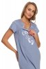 Doctornap Koszula nocna TCB 7459 sky blue
